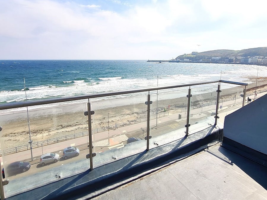 Cobertura panorâmica, vista para o mar | Vista para praia/oceano