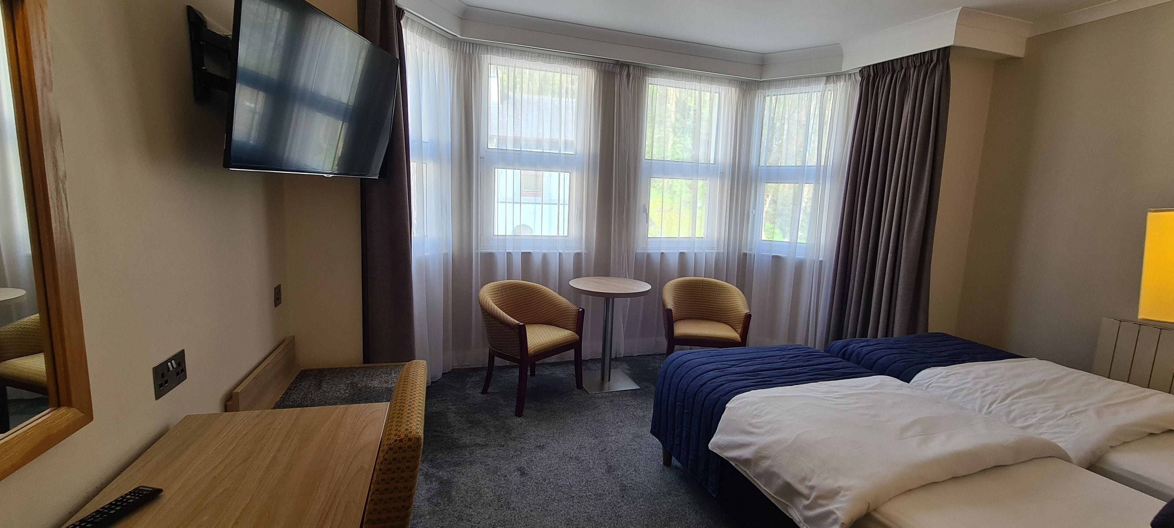 classic twin room | 1 bedroom, desk, blackout curtains, iron/ironing board