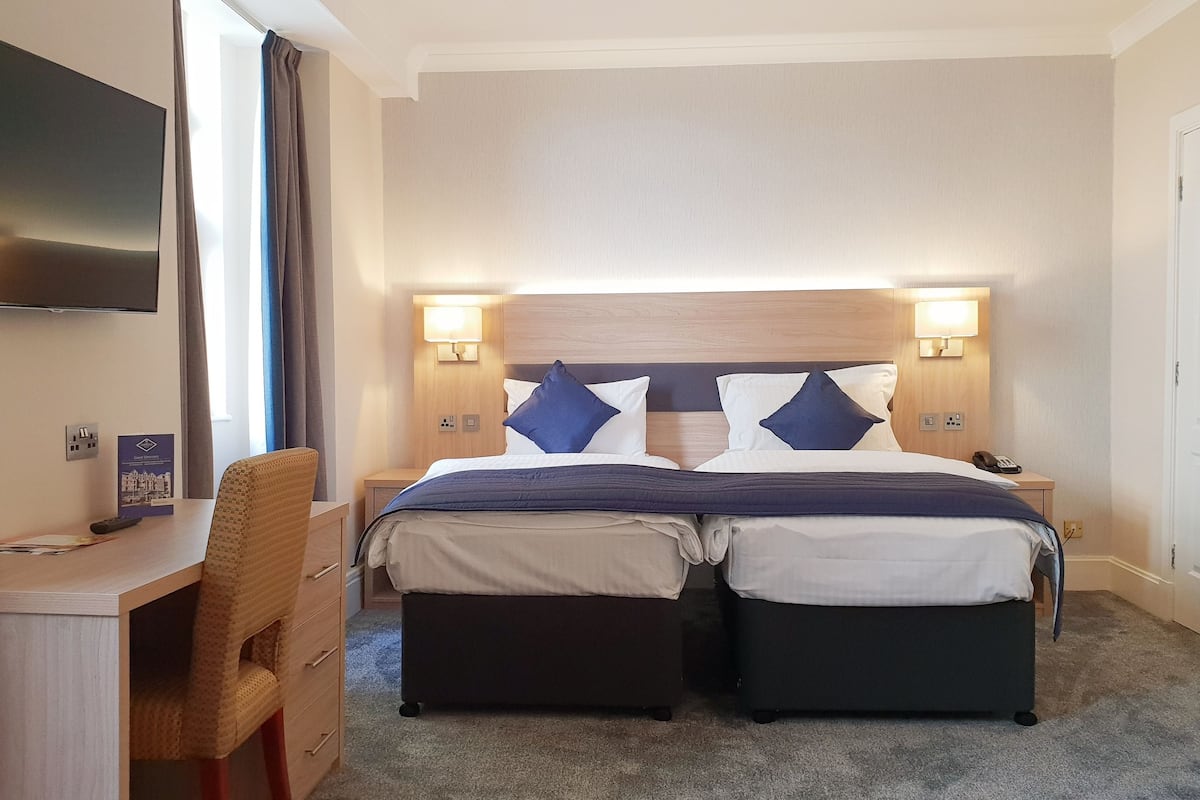 classic twin room | 1 bedroom, desk, blackout curtains, iron/ironing board