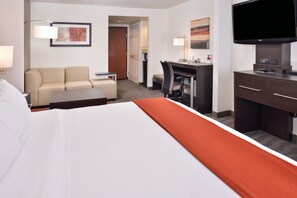 In-room safe, desk, laptop workspace, blackout drapes - Holiday Inn Express Portland West/Hillsboro by IHG (Hillsboro)