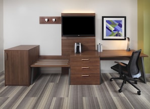 1 chambre, coffre-fort, bureau, rideaux dâobscurcissement