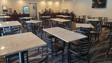 Free daily on-the-go breakfast