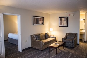 Suite, Queen Bed with Sofa Bed, Non Smoking | Premium bedding, pillowtop beds, desk, laptop workspace