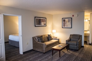 Suite, Queen Bed with Sofa Bed, Non Smoking | Premium bedding, pillowtop beds, desk, laptop workspace