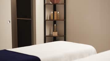 Sauna, hot tub, steam room, massages
