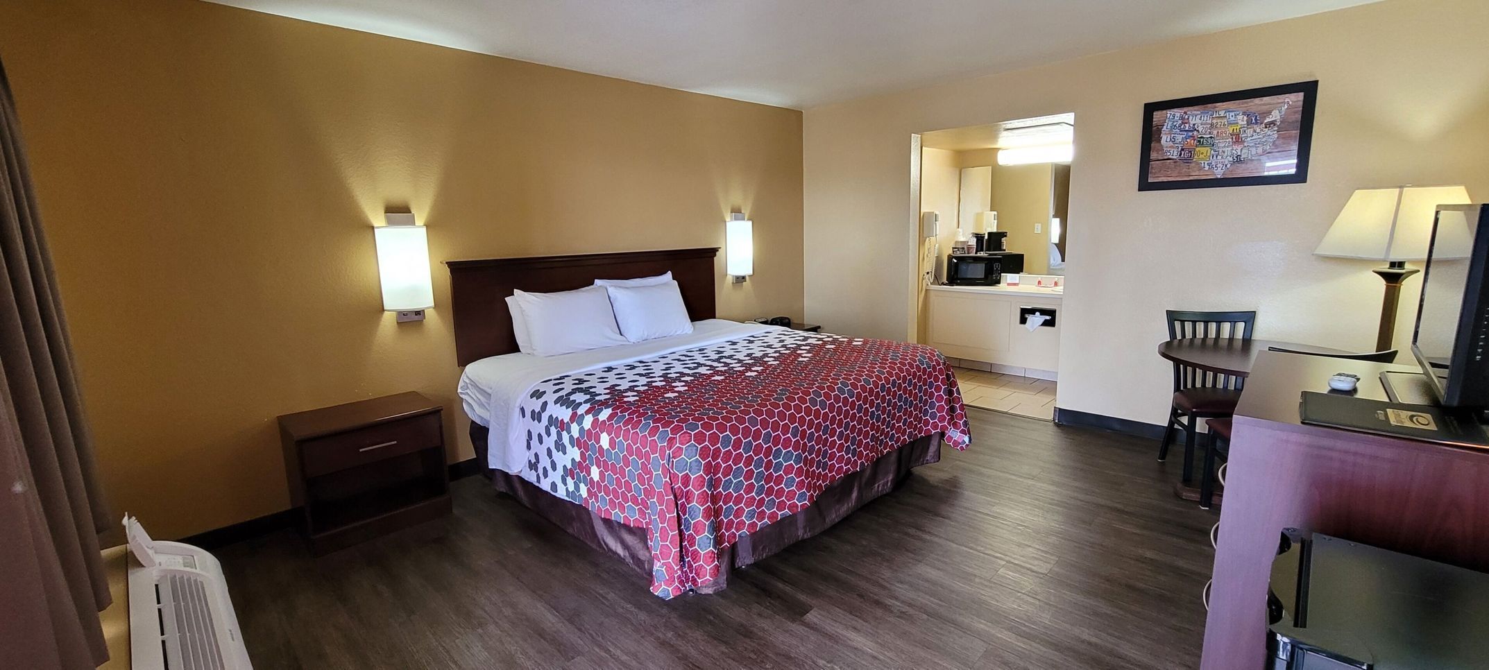 Memory foam beds, iron/ironing board, rollaway beds, free WiFi