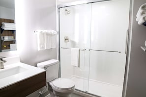 淋浴/浴缸二合一、吹風機、毛巾