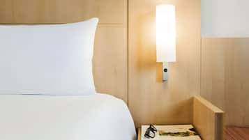 Iron/ironing board, free cots/infant beds, free WiFi, bed sheets