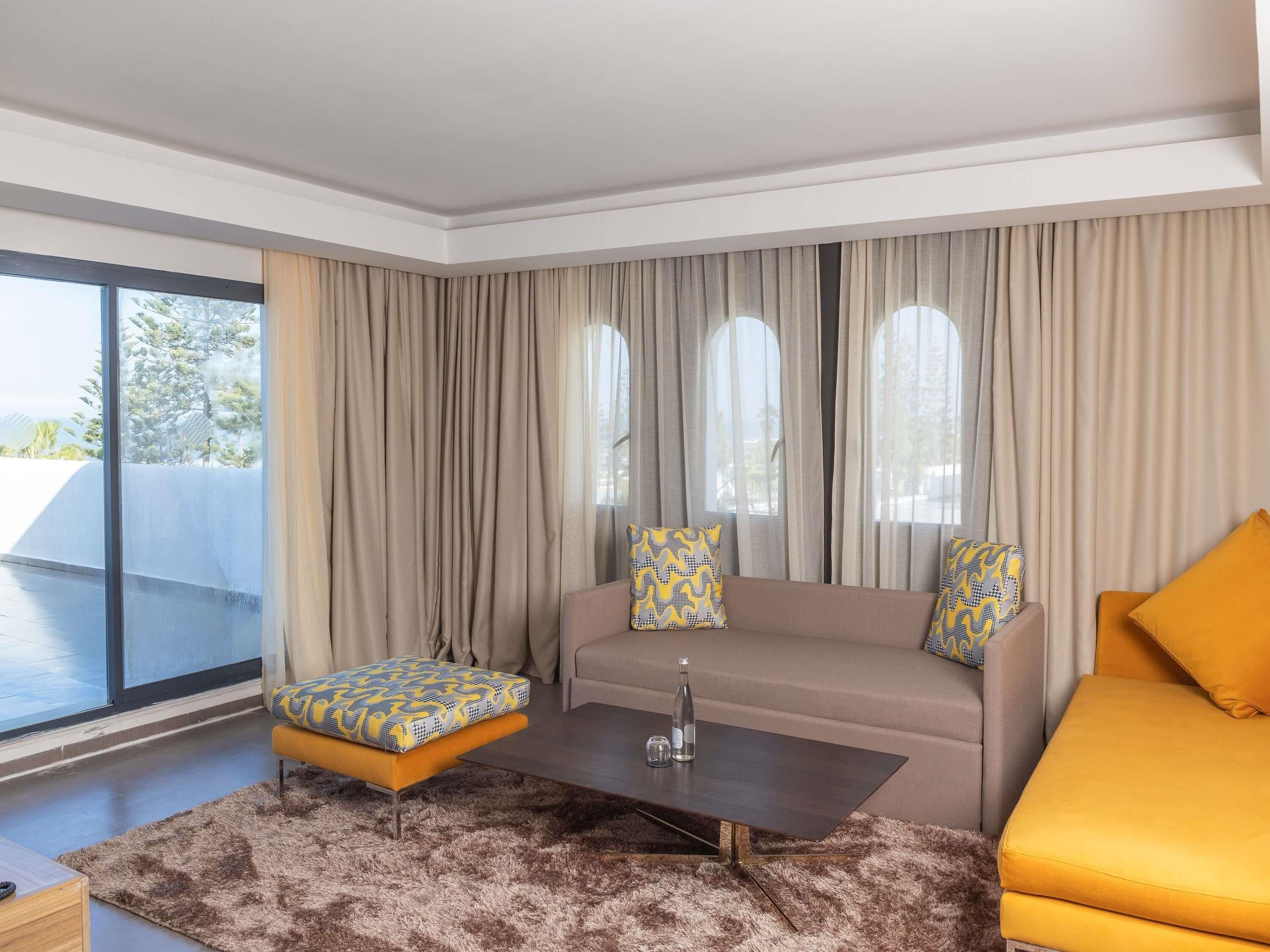 Suite Exclusive, 1 très grand lit, vue océan | Draps en coton égyptien, literie de qualité supérieure, surmatelas