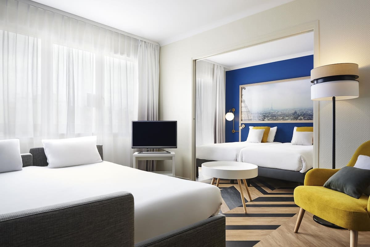 Apartment, 1 Bedroom | In-room safe, desk, soundproofing, iron/ironing board