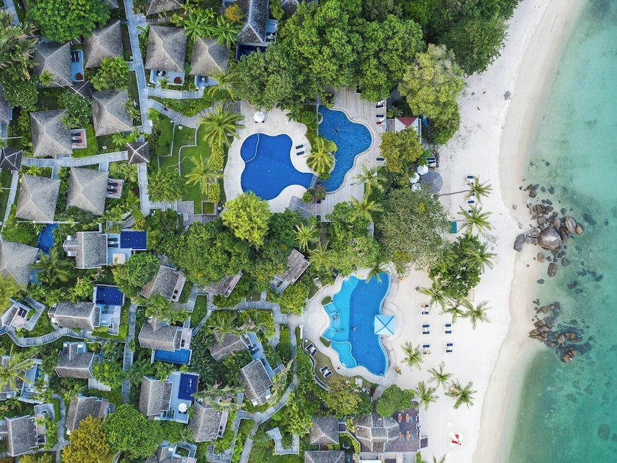 Aerial view
