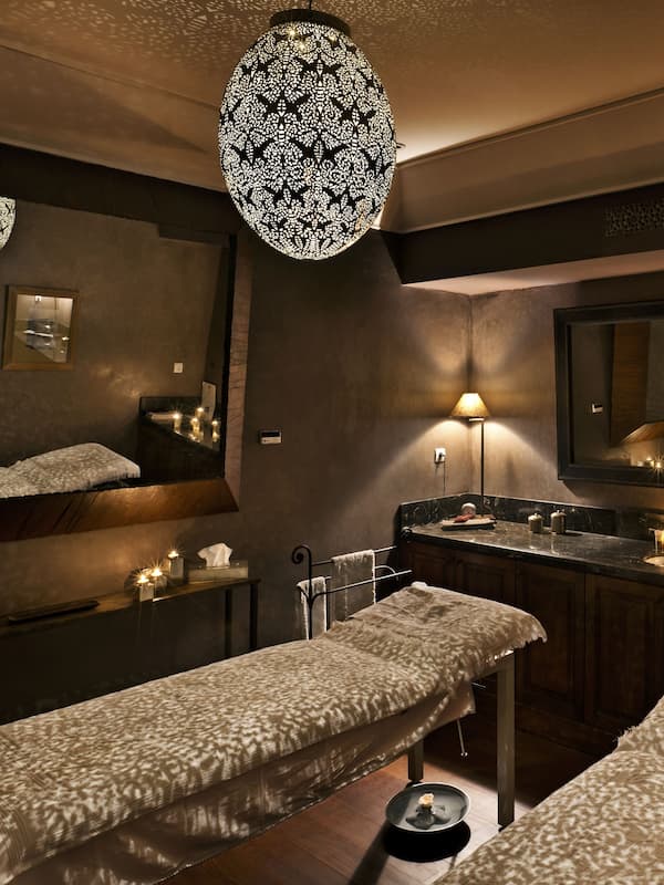 Steam room, Turkish bath, body treatments, deep-tissue massages