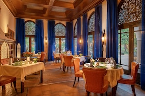 Lunch, dinner served; Mediterranean cuisine, alfresco dining