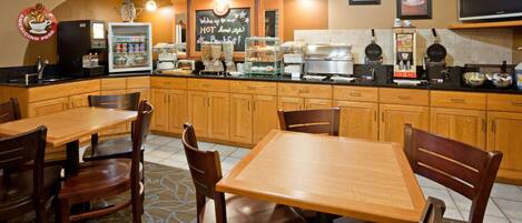 Free daily full breakfast