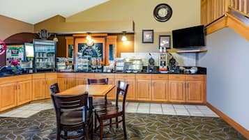 Free daily full breakfast