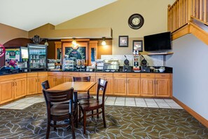 Free daily full breakfast