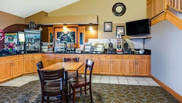 Free daily full breakfast