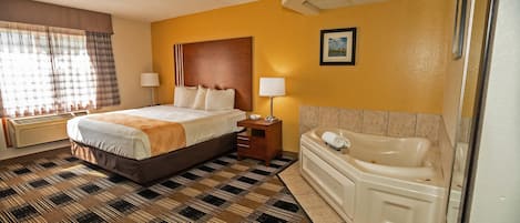 Suite, 1 cama King size, para no fumadores | Escritorio y espacio para trabajar con laptop