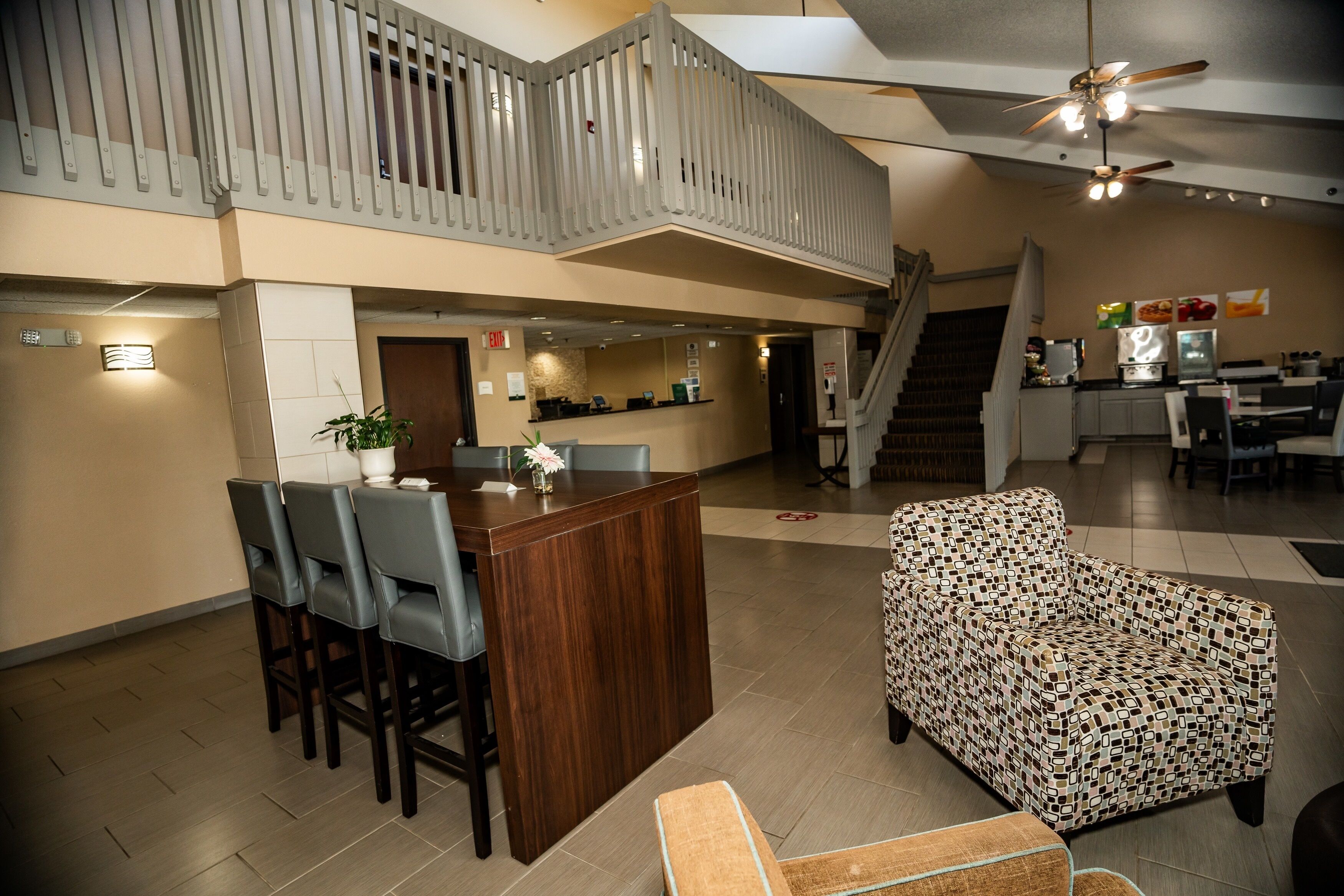 Sitzecke in der Lobby