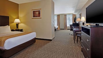 In-room safe, iron/ironing board, rollaway beds, free WiFi