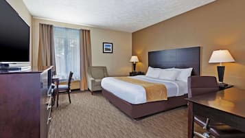 Rom, 1 kingsize-seng, tilgjengelighetstilpasset, ikke-røyk | Safe på rommet, strykejern/-brett og ekstrasenger (mot et tillegg)