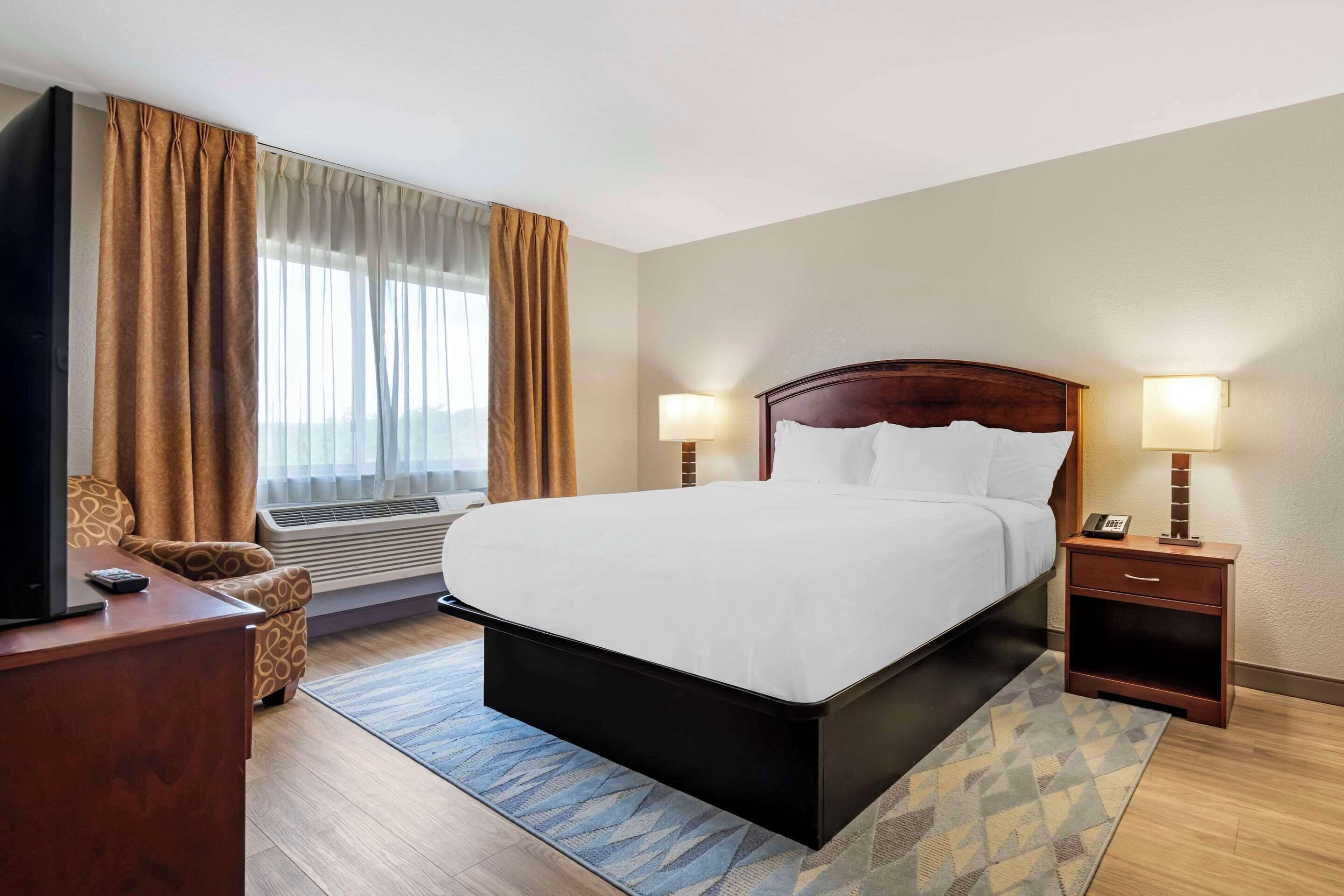 Premium bedding, desk, iron/ironing board, rollaway beds