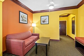 In-room safe, desk, laptop workspace, iron/ironing board