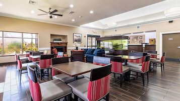 Free buffet breakfast