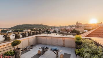 Terrasse sur le toit