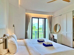 华丽公寓, 1 间卧室 | 客房内保险箱、特色装修、特色家居、办公桌