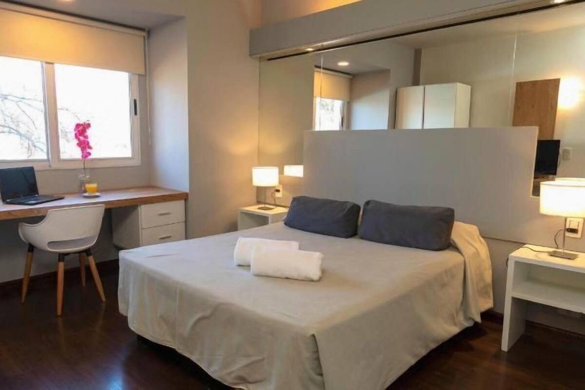 In-room safe, desk, laptop workspace, blackout drapes