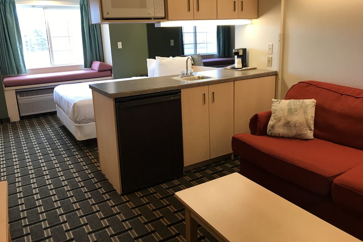 Standard Suite, 1 Queen Bed with Sofa bed, Non Smoking | Desk, laptop workspace, iron/ironing board, free WiFi
