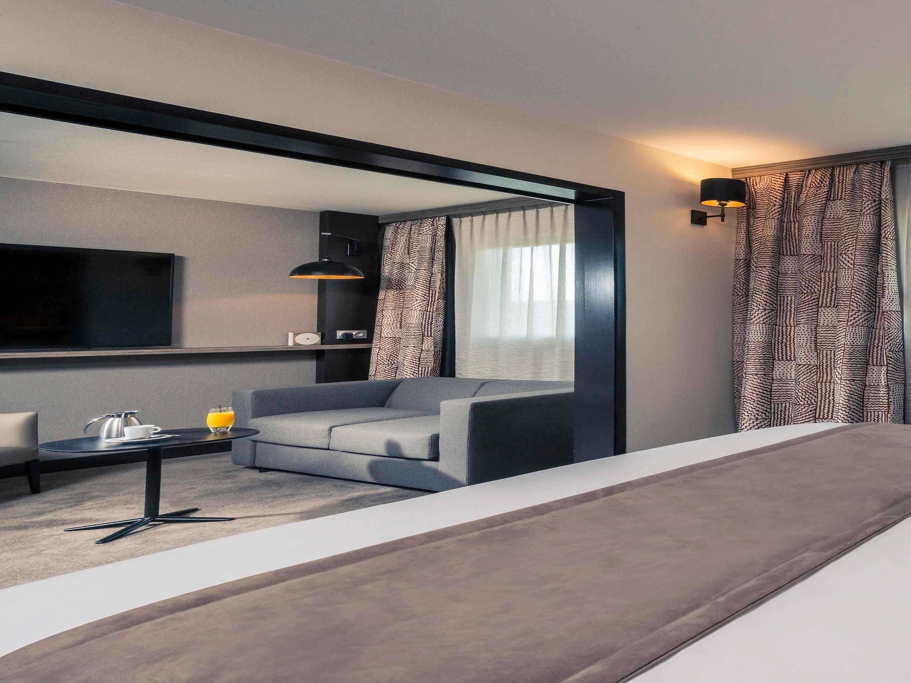 Suite, 1 Doppelbett und Schlafsofa | 1 Schlafzimmer, hochwertige Bettwaren, Zimmersafe, Schreibtisch