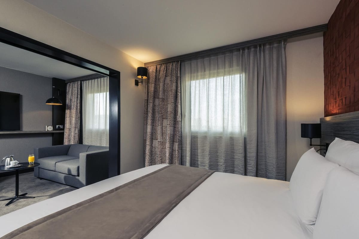 Suite, 1 cama matrimonial y sofá cama | 1 habitación y ropa de cama de alta calidad