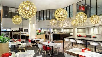 Breakfast served, local cuisine