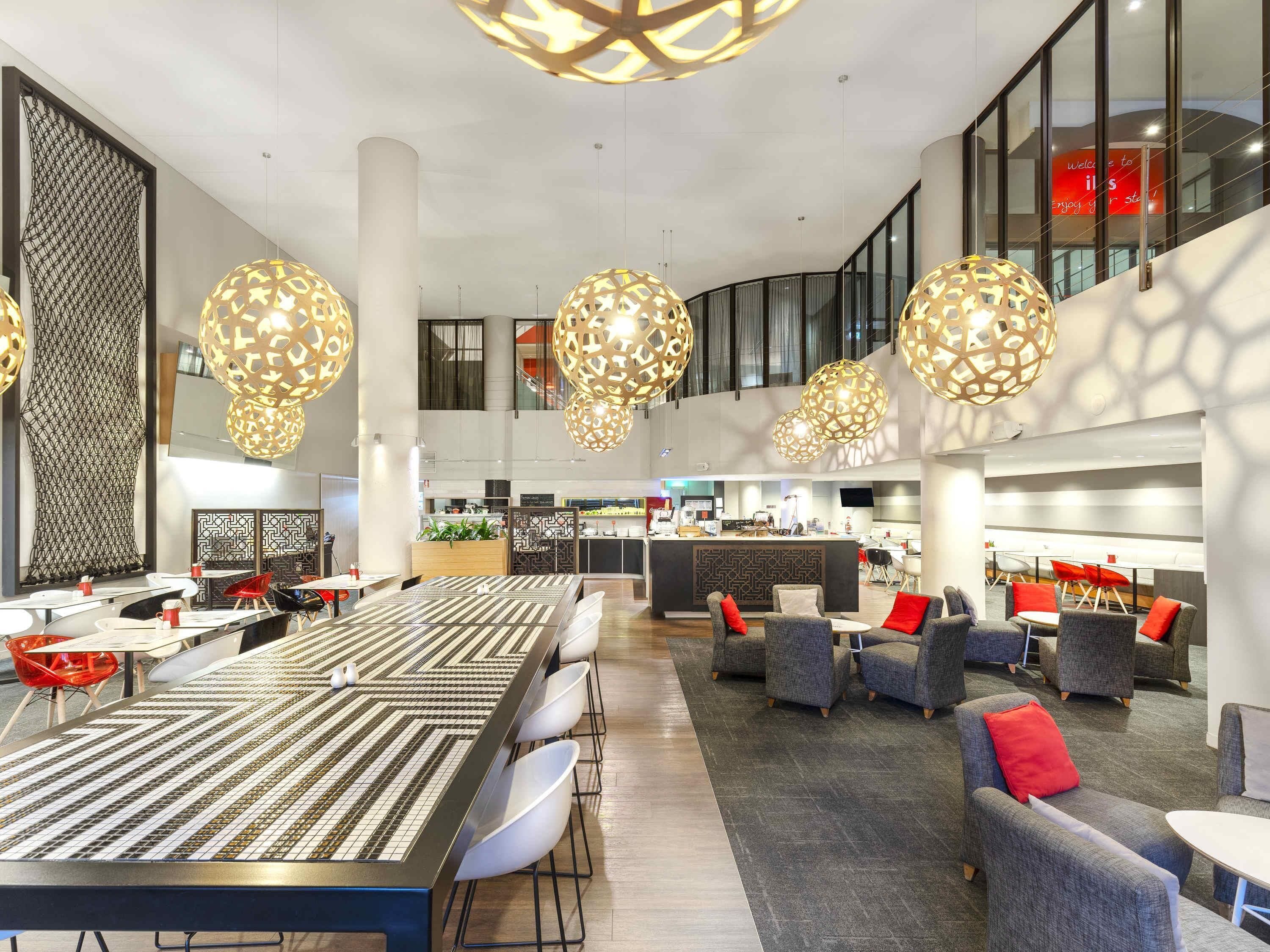 Daily buffet breakfast (AUD 28 per person)