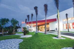 Experience the hotel's contemporary architecture and beautifully maintained grounds.