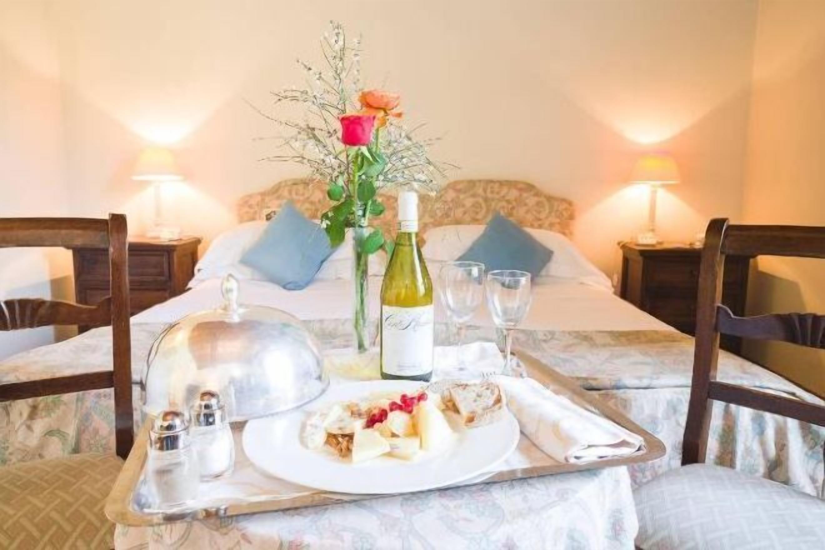 Down duvets, minibar, in-room safe, desk