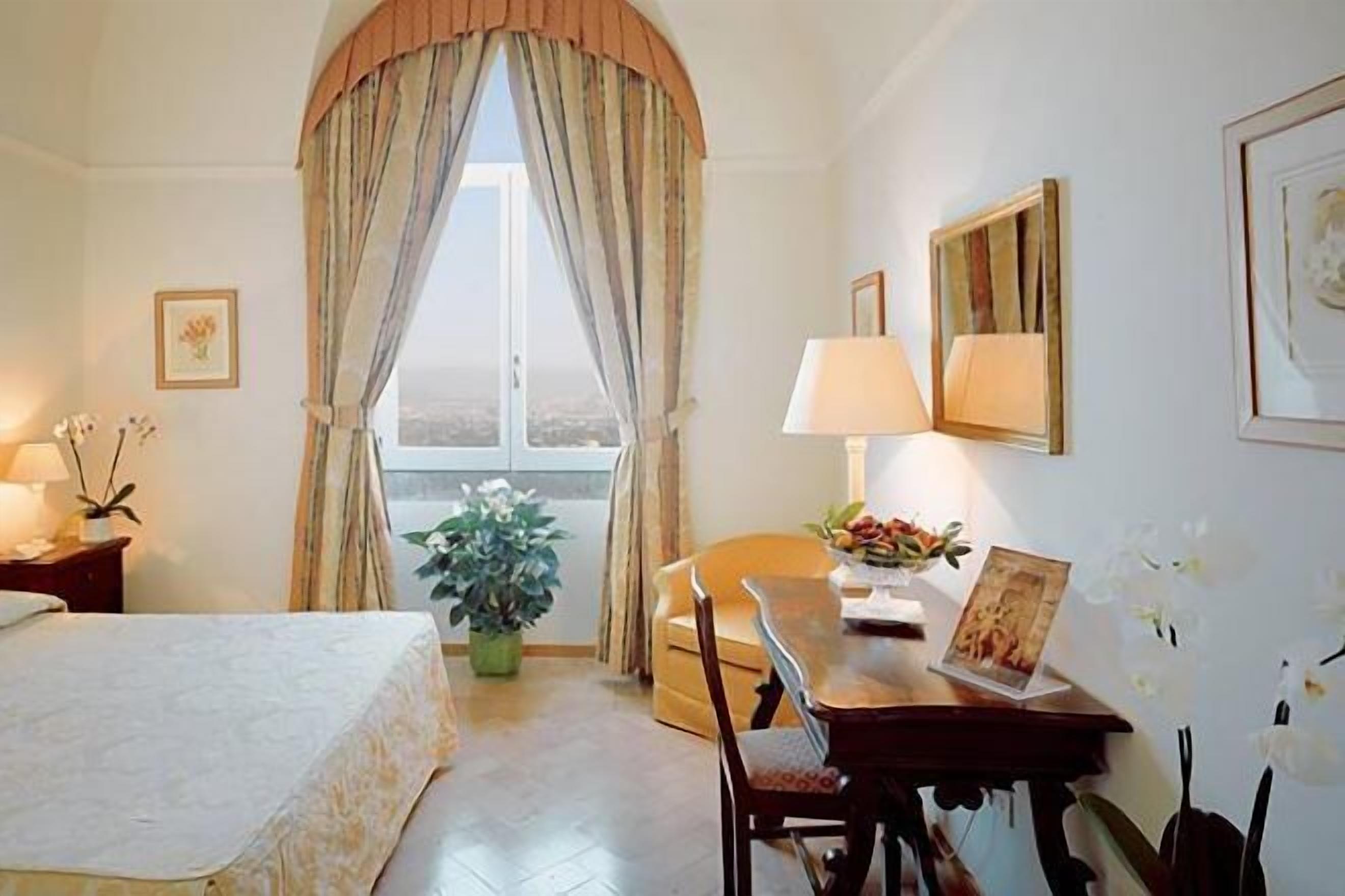 Down duvets, minibar, in-room safe, desk