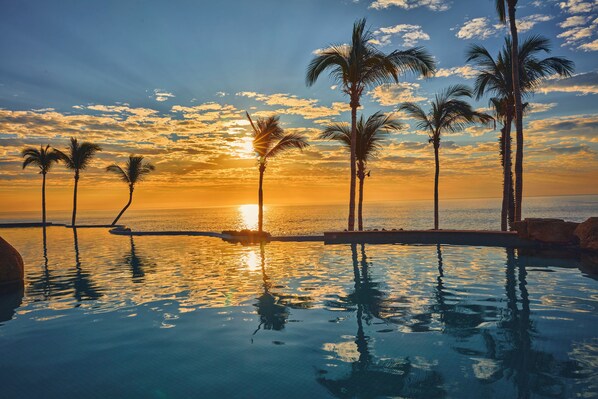 6 outdoor pools, cabanas (surcharge), pool umbrellas