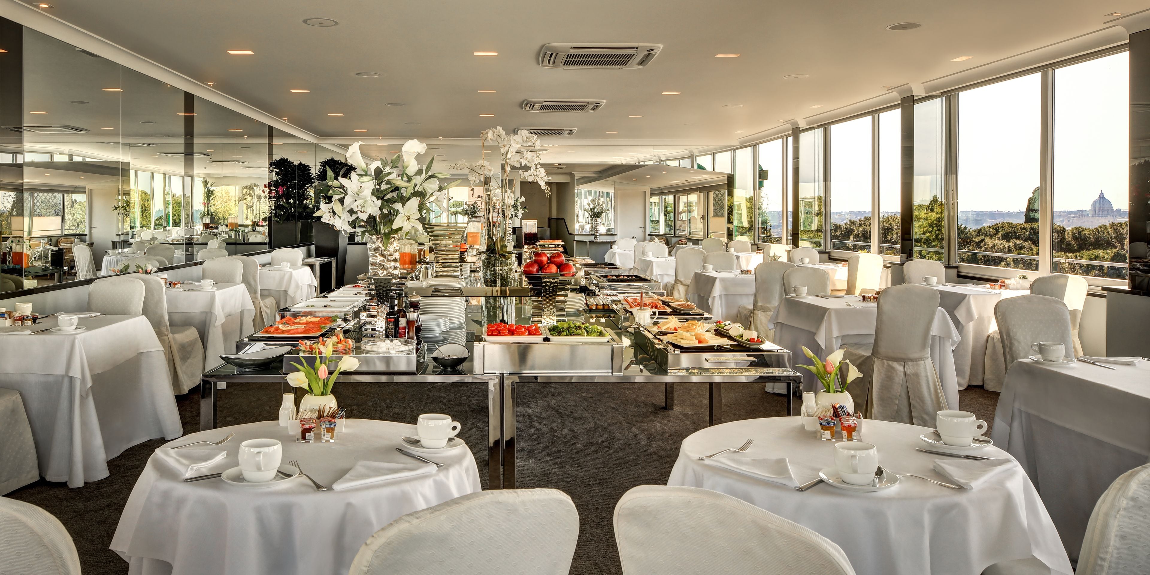 daily buffet breakfast (eur 38.50 per person)