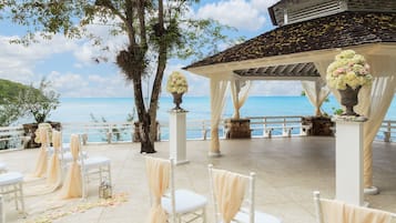 Área de bodas al aire libre