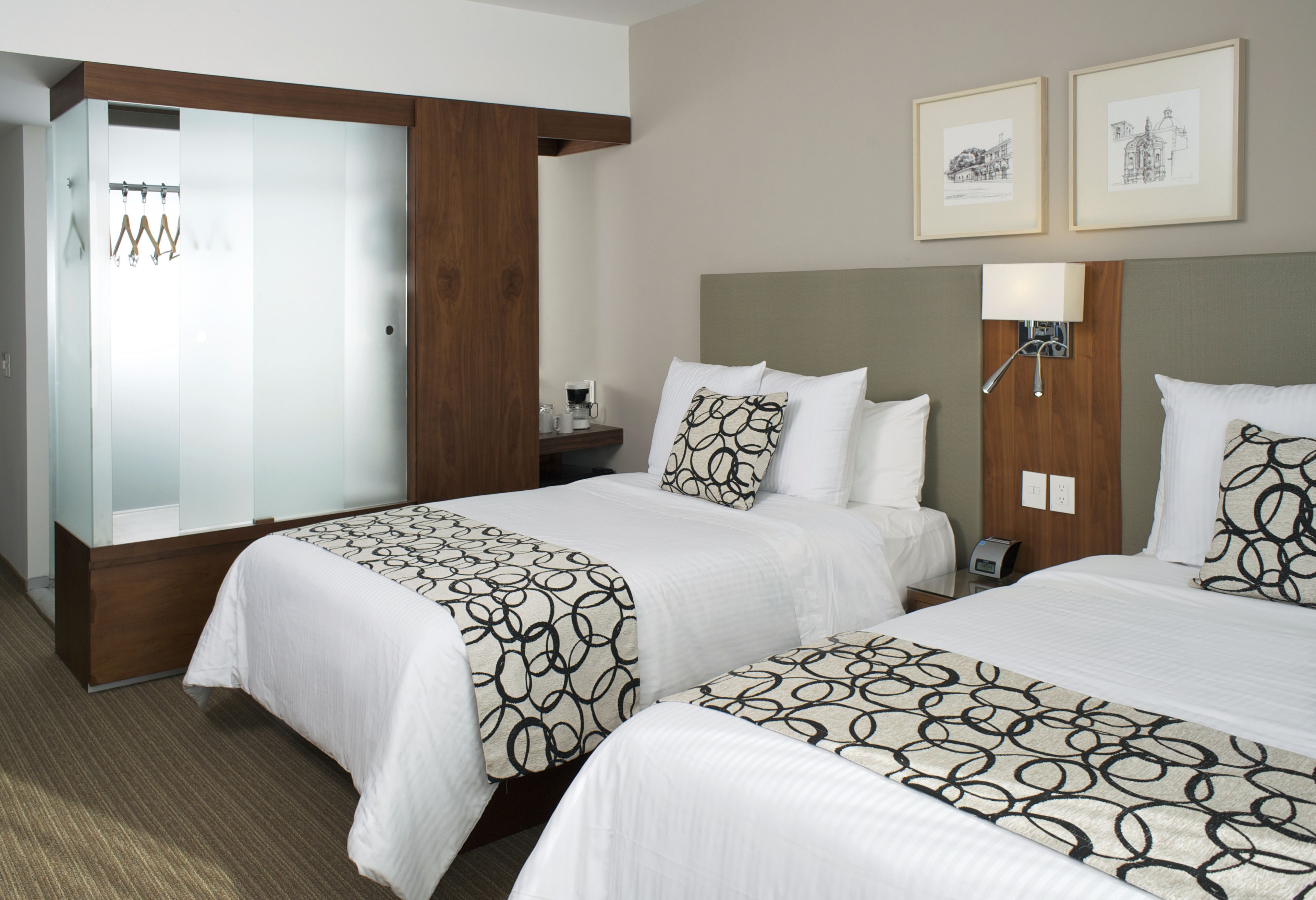 premium bedding, down duvets, select comfort beds, in-room safe