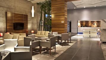 Sala de estar en el lobby
