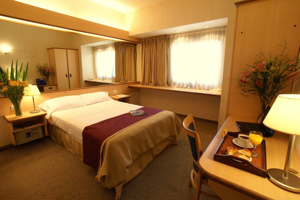 Minibar, in-room safe, desk, blackout curtains