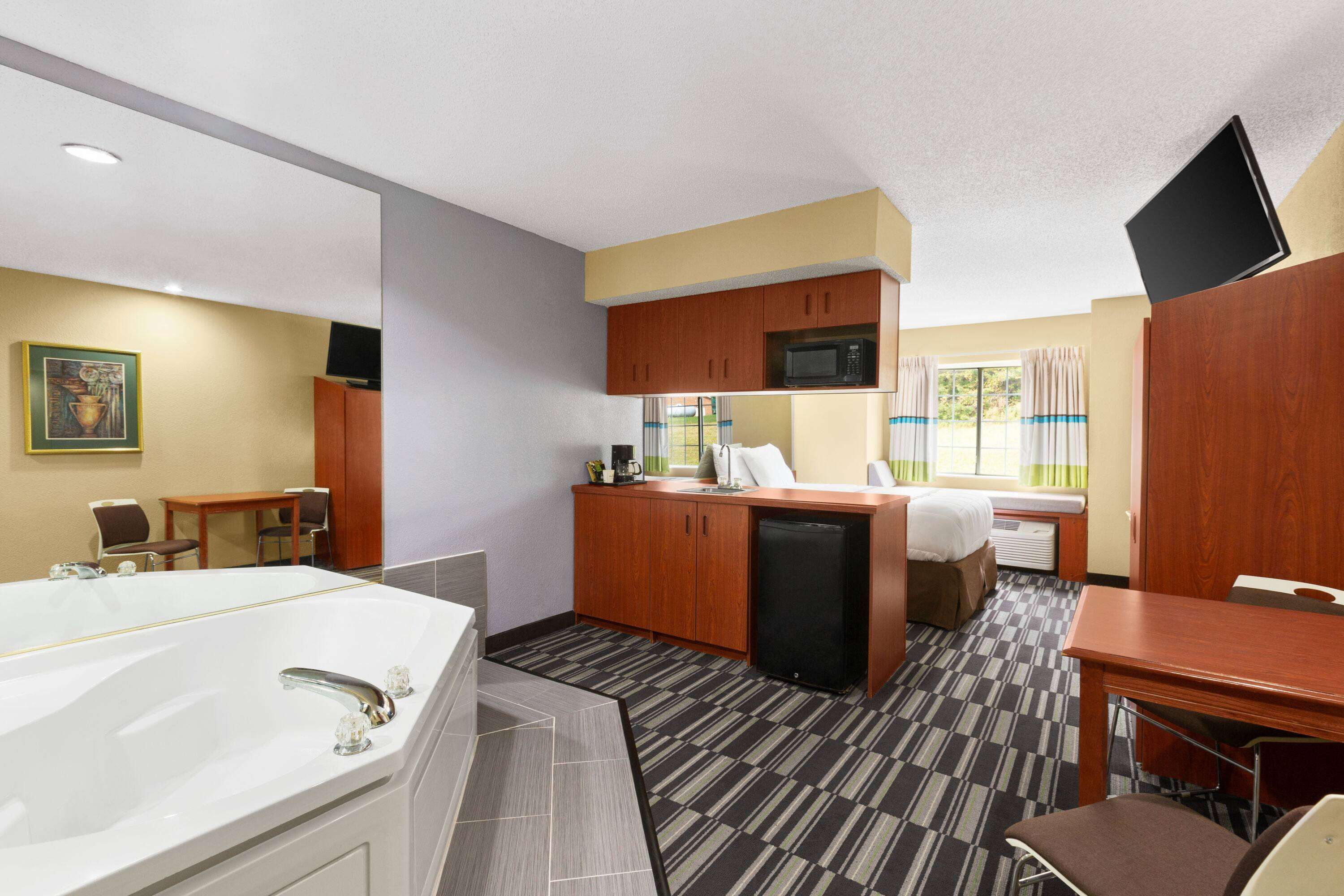 In-room safe, desk, blackout drapes, iron/ironing board