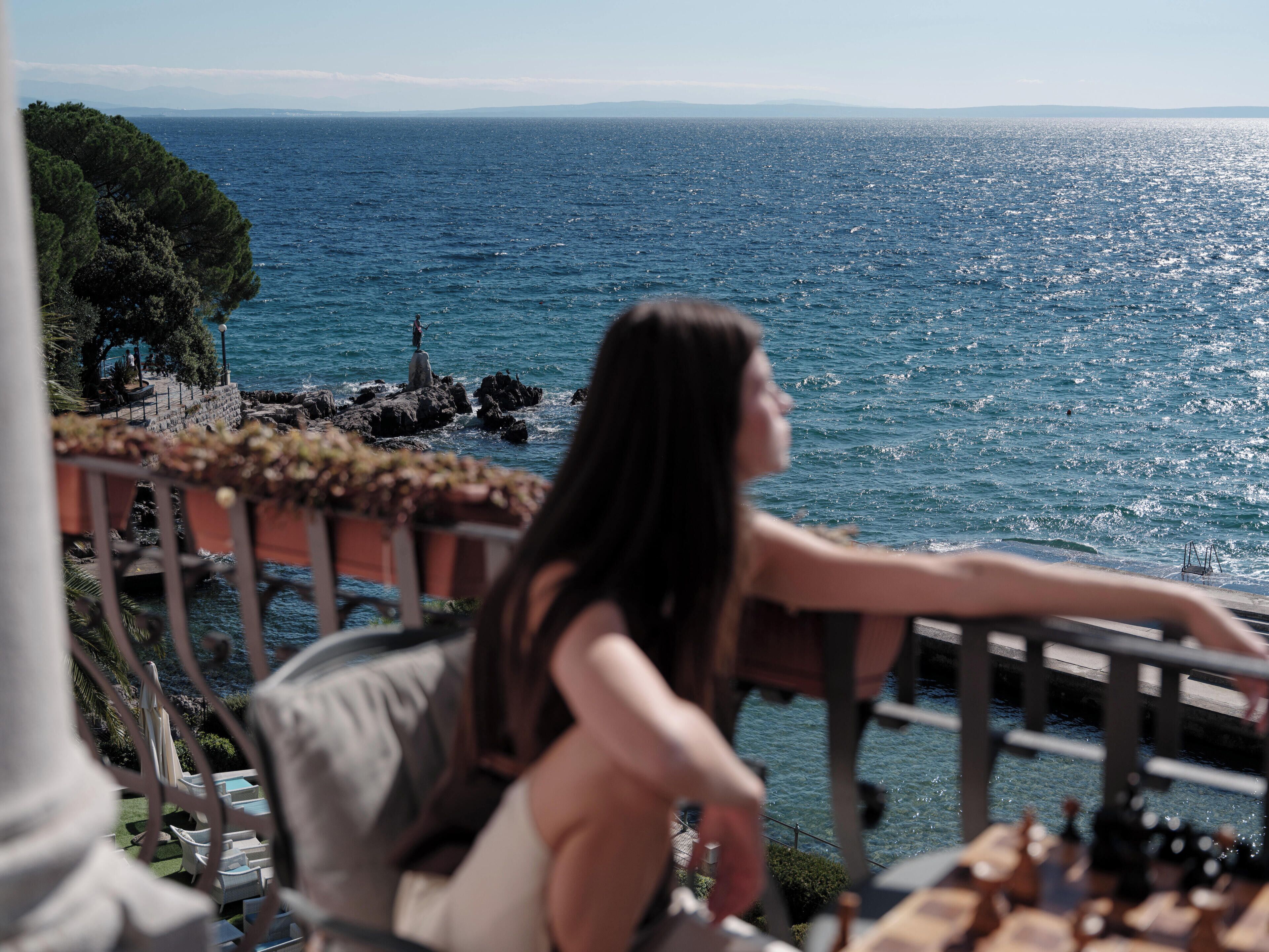 Utsikt fra overnattingsstedet