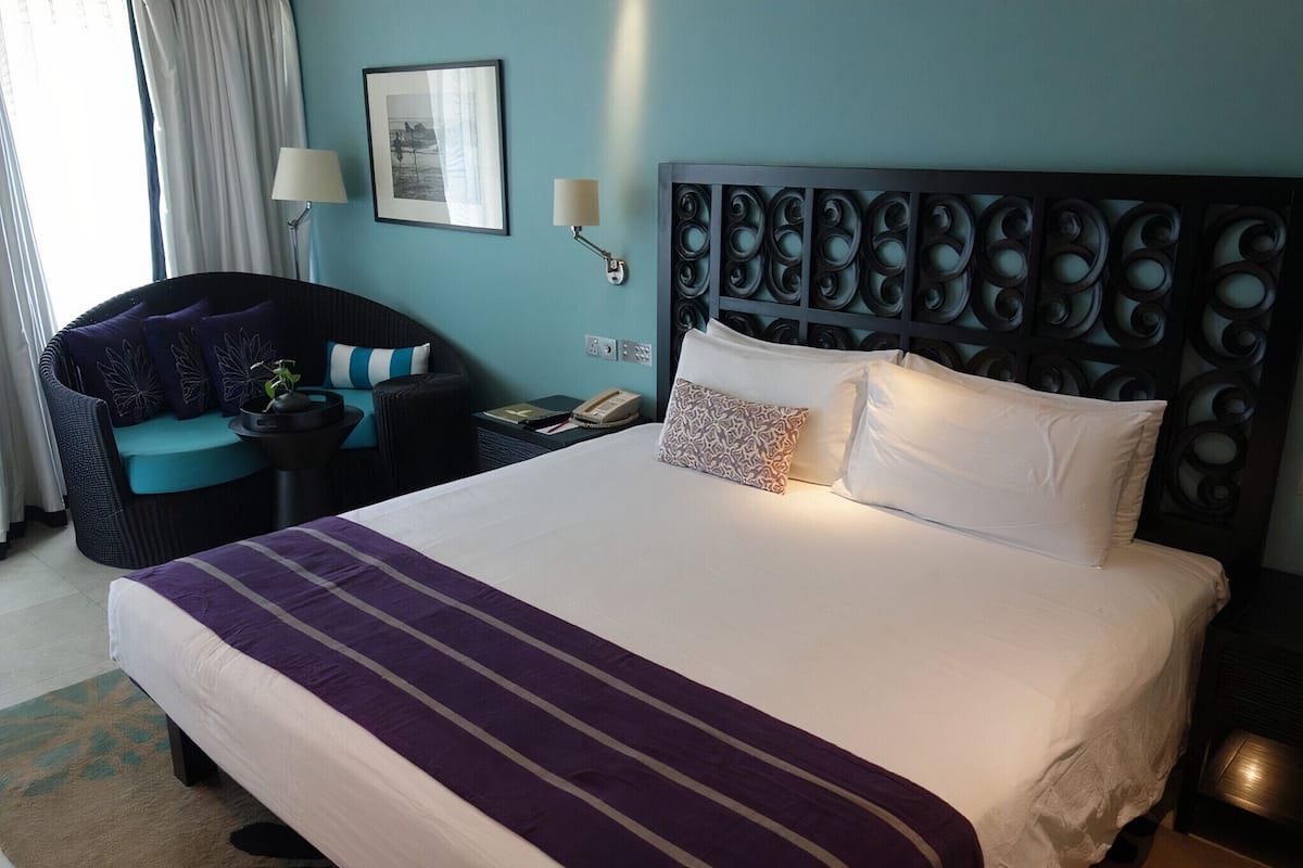 Deluxe kamer, 1 kingsize bed, uitzicht op tuin (Delight) | 1 slaapkamer, lakens van Egyptisch katoen, luxe beddengoed