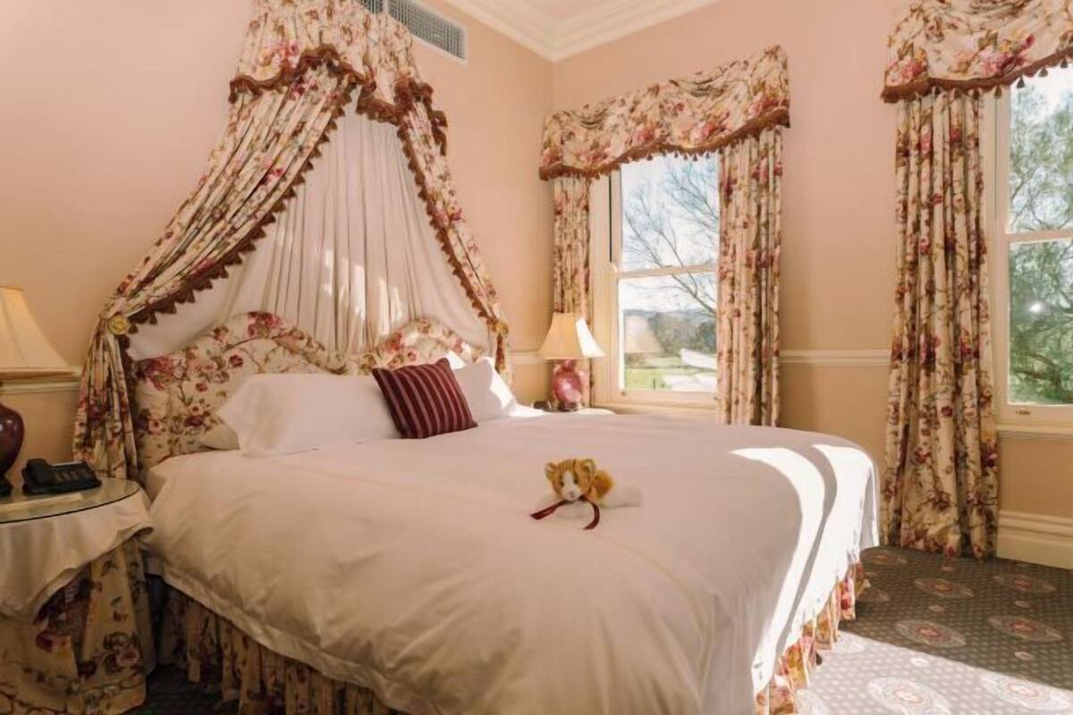Down comforters, blackout drapes, soundproofing, iron/ironing board