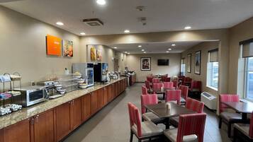 Kontinental frokost er inkludert hver dag